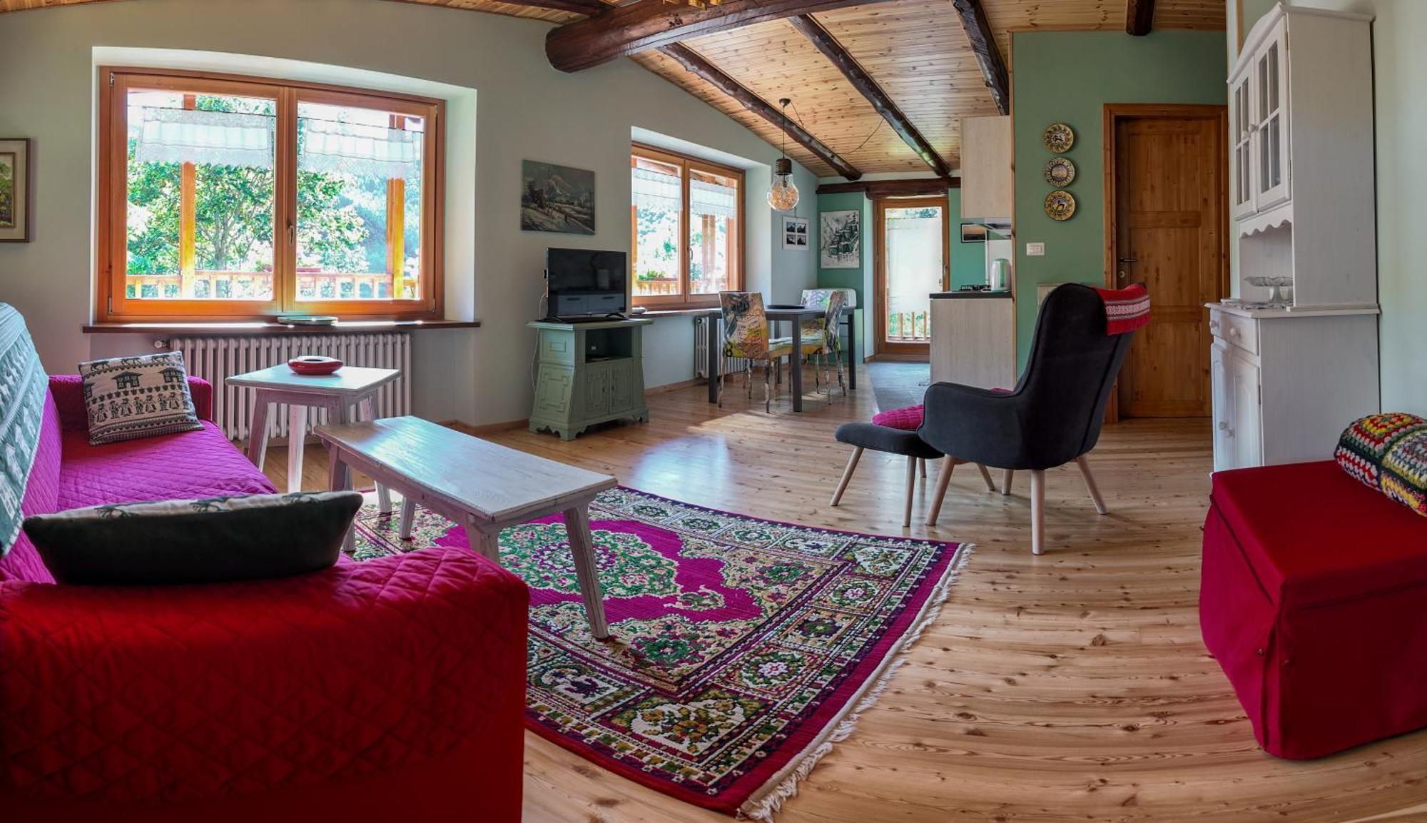 Apartmán La Finestra Sul Monviso Crissolo Exteriér fotografie
