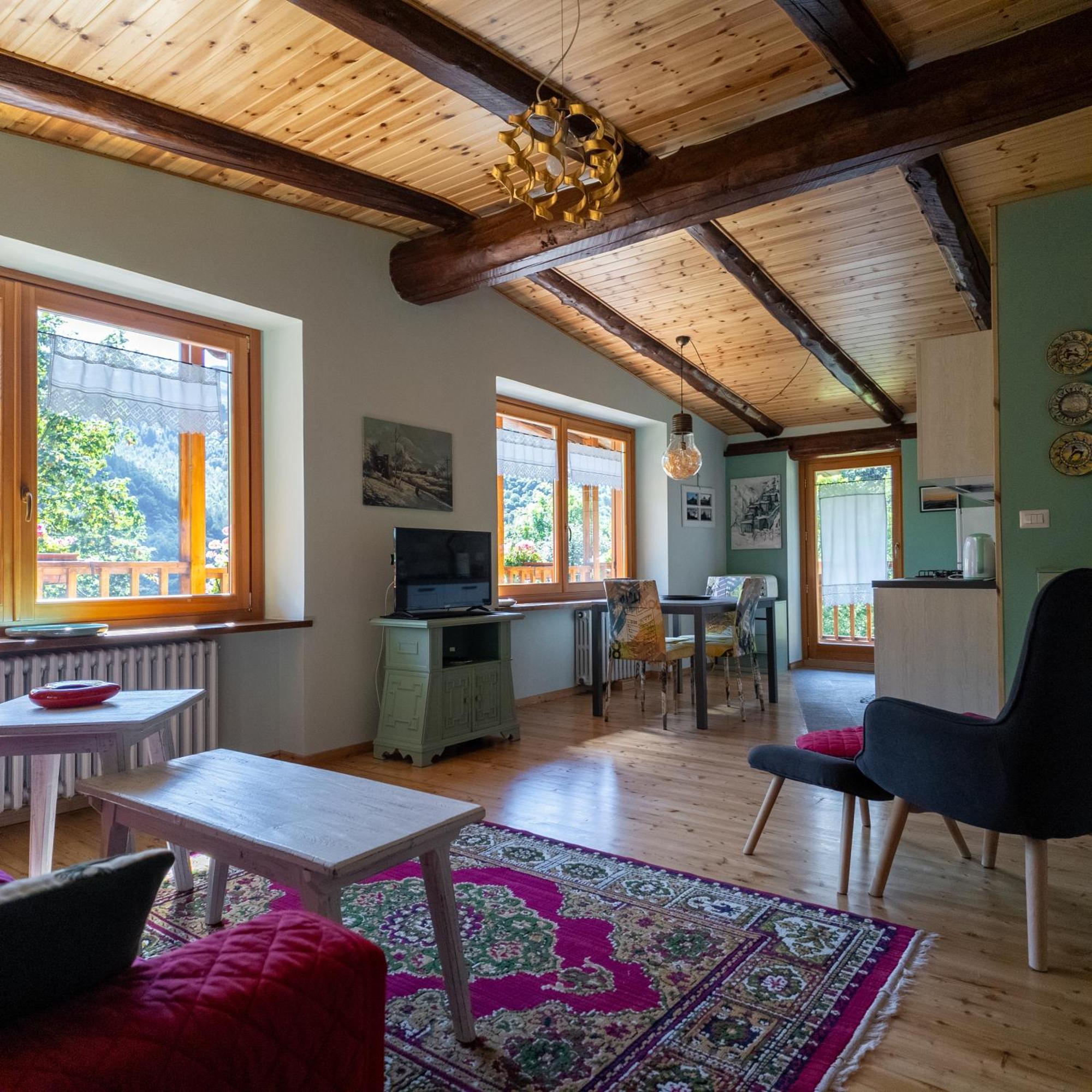 Apartmán La Finestra Sul Monviso Crissolo Exteriér fotografie